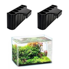 2 PCS Aquarium Plant Holder Top Hanging Fish Tank Plant Pot Aquarium Planter ...