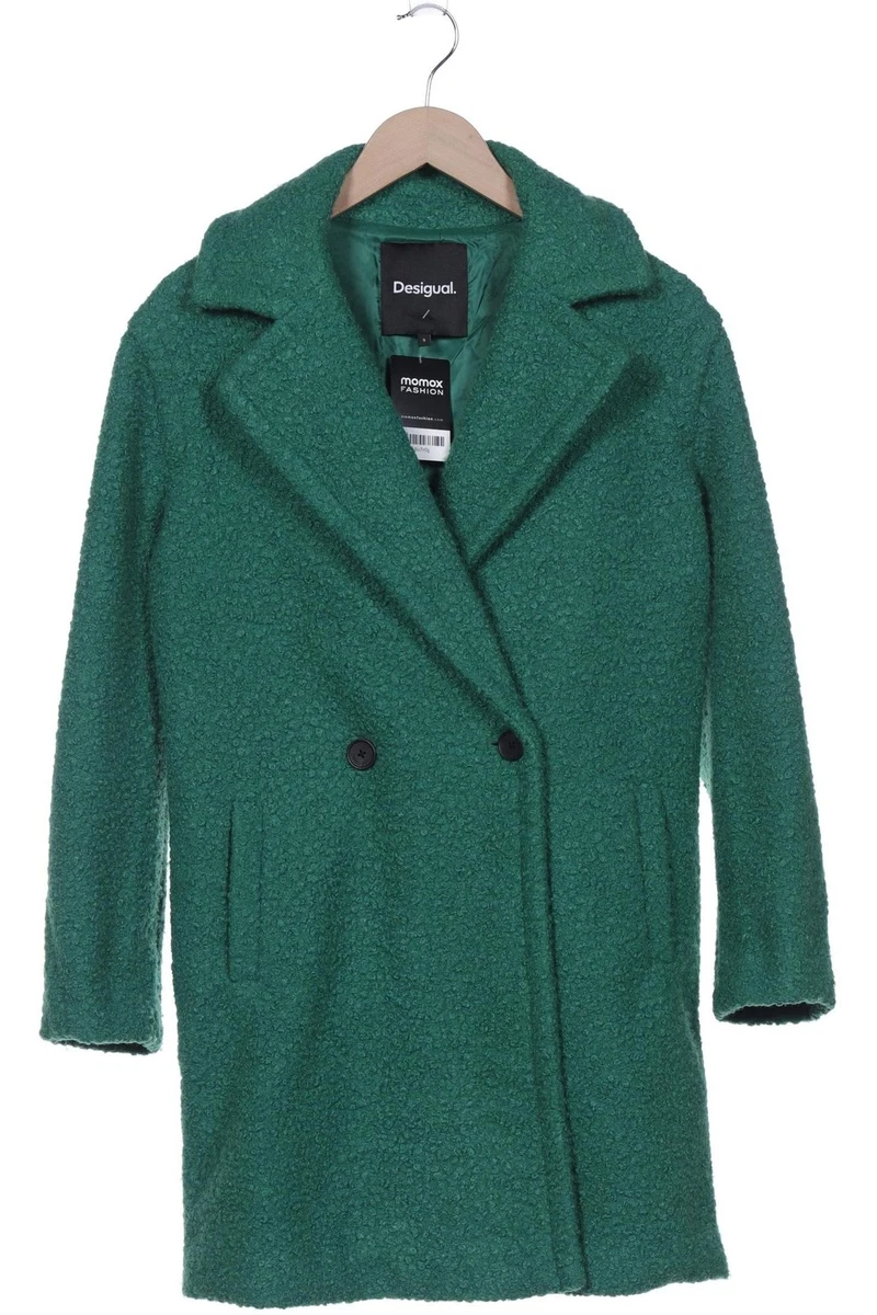 Desigual Mantel Damen Jacke Parka Gr. S Grün #irs3y9t