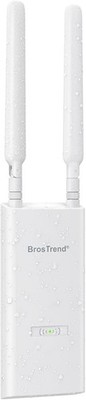 New- BrosTrend AX3000 WiFi 6 Outdoor Access Point Long Range, High Gain Antennas