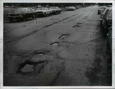 1978 Press Photo Lake Avenue between West Blvd and Clifton Blvd. - nee46532