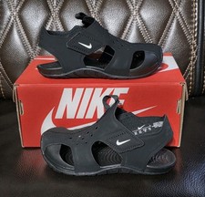 Nike Sunray Protect 2 TD Toddler Infant 9C Casual Sandal 943827-001 Black