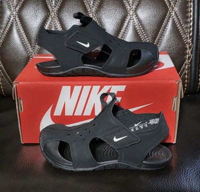 Nike Sunray Protect 2 TD Toddler Infant 9C Casual Sandal 943827-001 Black