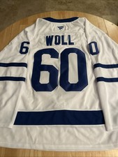 Joseph Woll Toronto Maple Leafs Jersey Mens Size 52