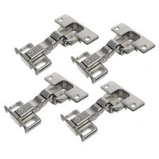 4 Hettich Fridge Freezer Cabinet Door Hinge 35mm Cup with 3mm plate ET 582-72134