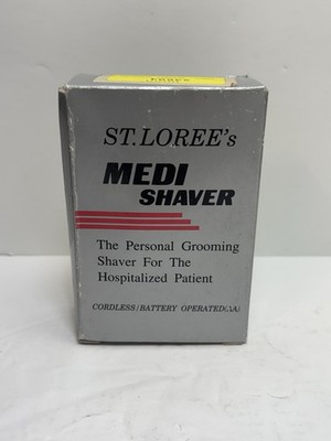 St Loree's Medi Personal Cordless Battery Grooming Shaver for Patient SL-3   NEW