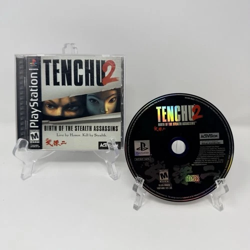 Tenchu 2 PS1 Complete CIB Reg Card Tested