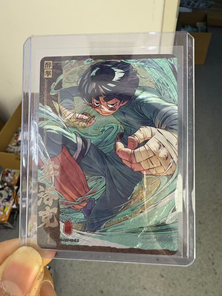 Naruto Kayou Rock Lee NRZ08 ASP 004 Limited Numbered ASP Rare NM