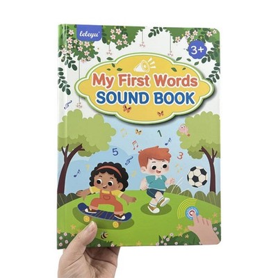 Englisch lernen sprechendes Buch interaktiv kreativ frühes Lernen Spielzeug pädagogisch