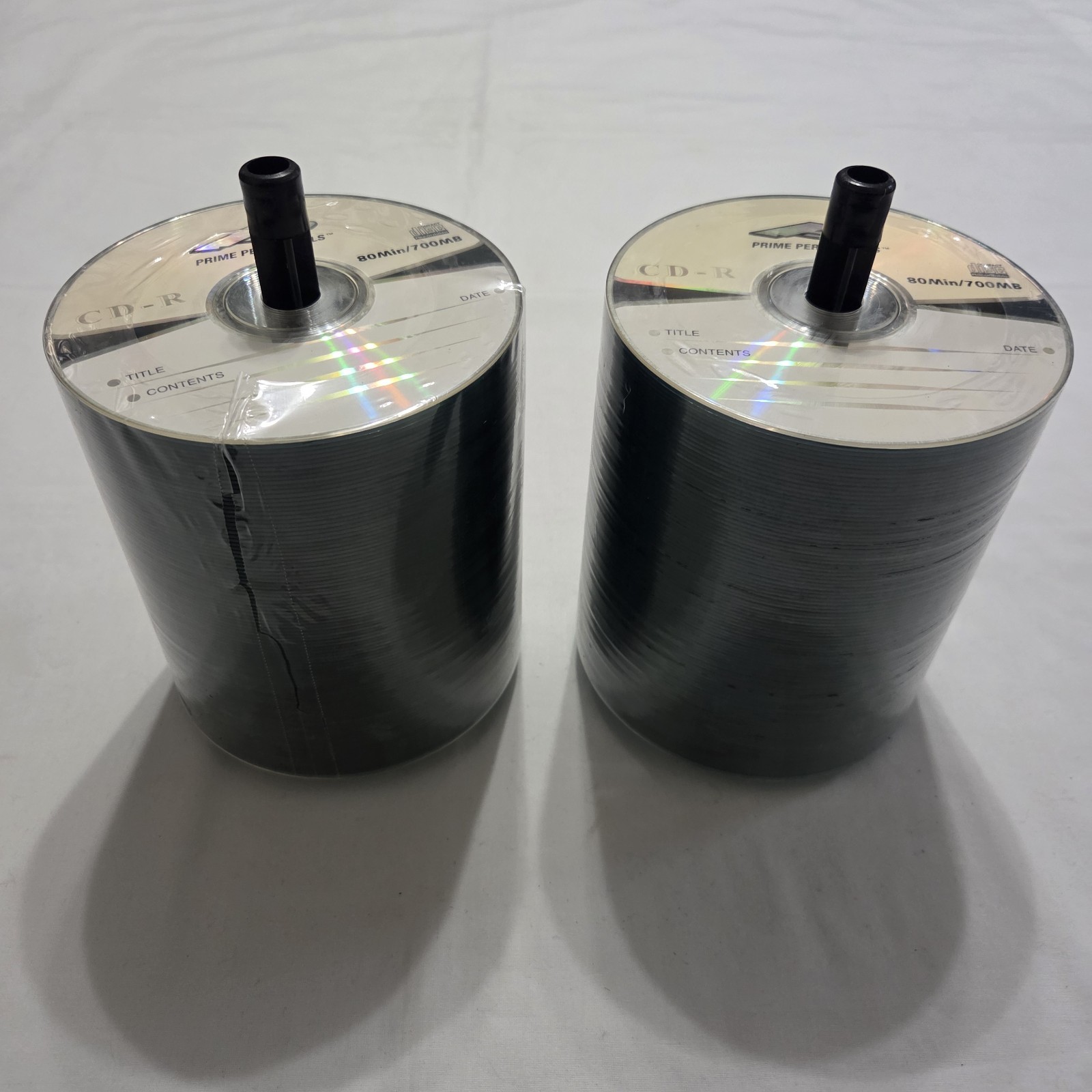 Prime Peripherals CD-R 200 Pack 80 Minutes 700 MB 16x Certified Blank Media Disc