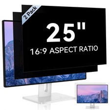  2 Pack 25 Inch Computer Privacy Screen for 16:9 Aspect Ratio Widescreen Mon...