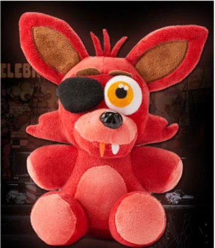 Nuevo FNAF Five 5 Nights at Freddy's Fan Made Foxy Peluche Juguete de Peluche de 10"