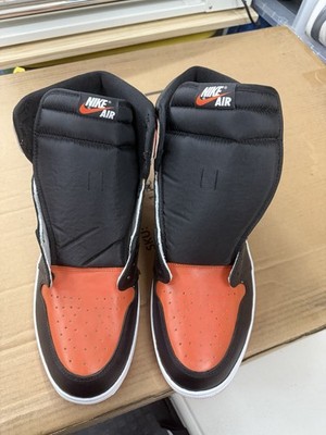 Jordan Retro High Electro Orange Custom Shattered Backboard Size 17