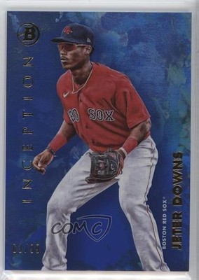 2021 Bowman Inception Blue Foil 63/99 Jeter Downs #30 0nr3