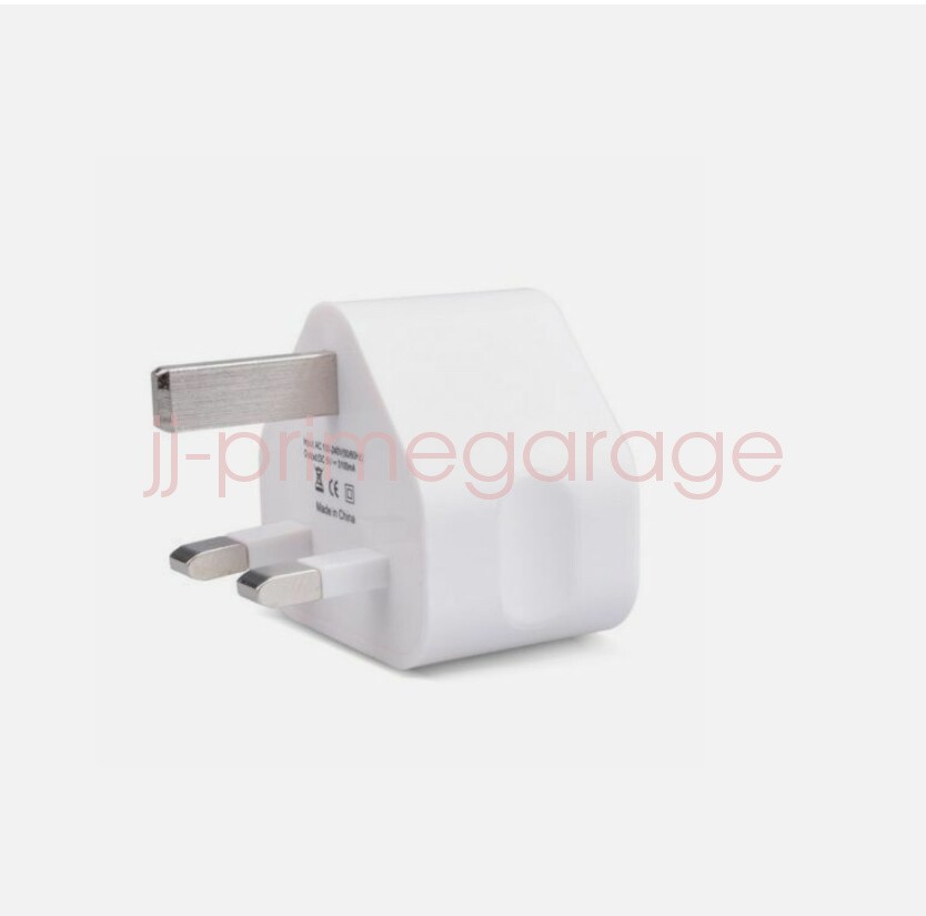 Adattatore spina 5V 2A USB 3pin 2 porte USB caricatore da parete UK per telefoni tablet foto 3