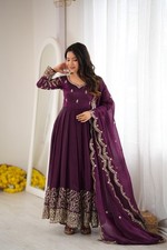 Wedding Party Wear Anarkali Suit Bollywood Salwar Kameez Pakistani Indian Dress