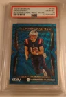 SSP CASE HIT 2024 Panini Obsidian Drake Maye International-Blue Wave PSA 10 (RC)