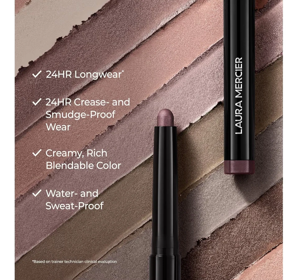 Laura Mercier Caviar Stick Cream Eyeshadow, Starlight, .317 Oz Shimmer Roseglow - Image 3 of 4