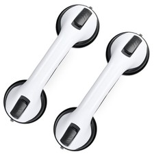 Grab Bars for Bathtubs and Showers, 2 Pack Shower Handle 12 Inch Strong Sucti...