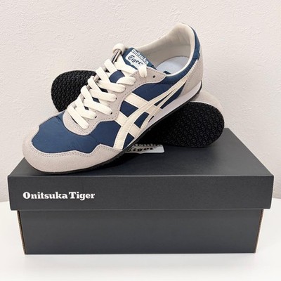 Onitsuka Tiger Serrano Sneakers Men 5.5US MAKO Blue/Cream Leather