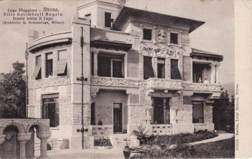 #STRESA: VILLA GALIMBERTI ANGELO- fronte verso lago