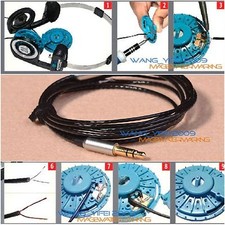 Black New Upgrade Silver Plated Cable For KOSS Porta Pro Portapro PP Headphones