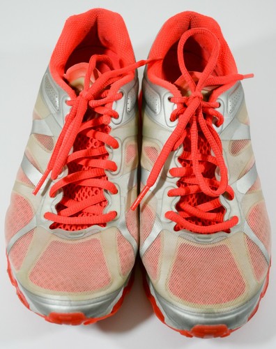 Nike Air Max + 2012 Womens Size 7 US Running Shoes Cool Grey Orange 487679-008 - Picture 2 of 9