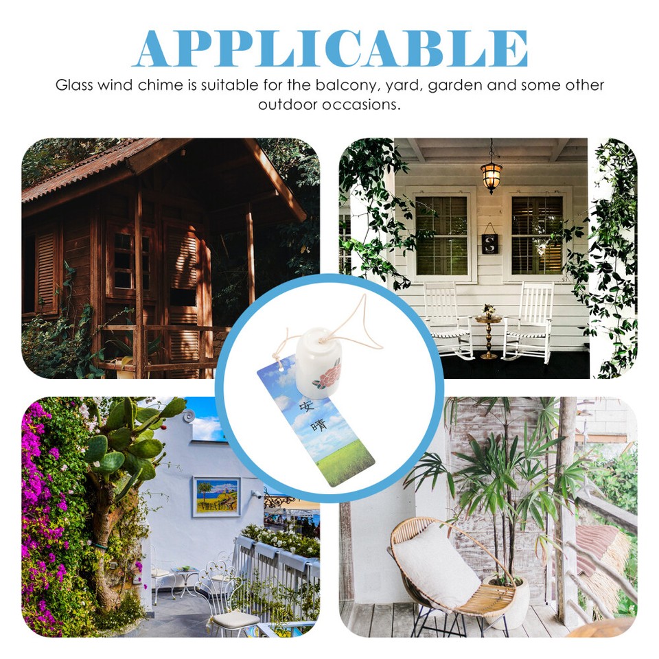 Japanese Wind Chimes Outdoor Decorations for outside Decorative Bells