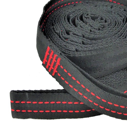 PREMIUM Hammock Tree Straps Set. Heavy Duty Extra Long Lightweight Suspension Ki - Picture 7 of 9