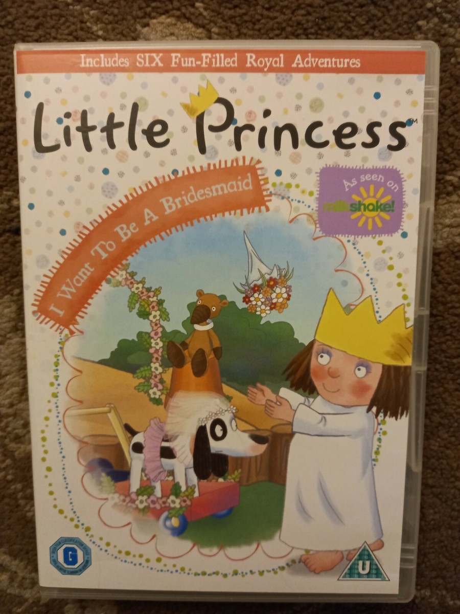 LITTLE PRINCESS I WANT TO BE A BRIDESMAID DVD KIDS 6