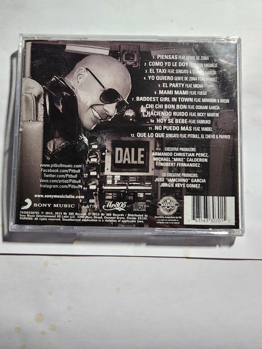 PITBULL Dale VG+ CD47 763563307015| eBay