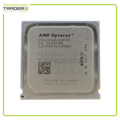 OS4226WLU6KGU AMD Opteron 4226 6 Core 2.70GHz 8MB Processor **Pulled**