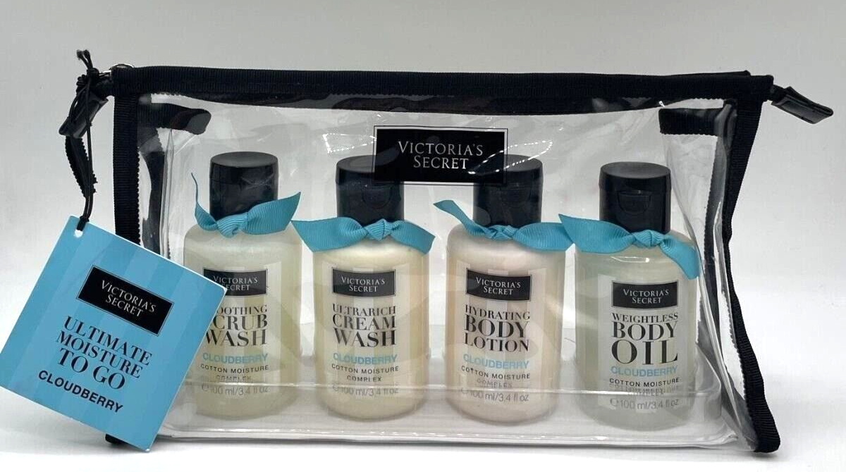 VICTORIA'S SECRET CLOUDBERRY Cotton Moisture Scrub Wash Cream