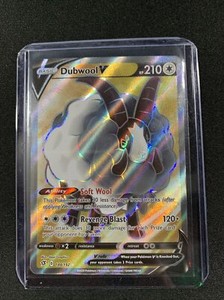 Dubwool V 188/192 Rebel Clash Full Art Ultra Rare Pokemon Card M/NM