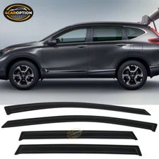 Fits 17-22 Honda CRV RW Window Visors Rain Sun Guard Vent 4Pc Set