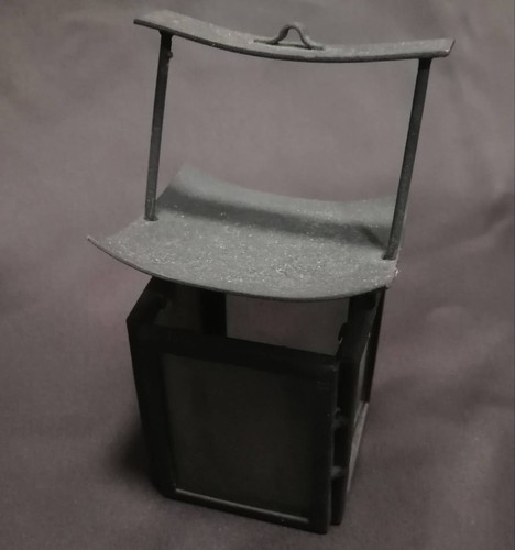 Vintage Japanese Ariake Lantern Light candle stand Rare Antique Retro - Picture 3 of 10