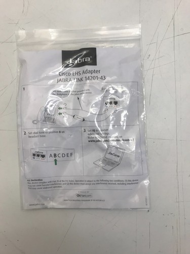 Jabra Cisco EHS Adapter Link 14201-43 - Zdjęcie 2 z 2