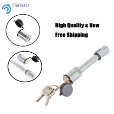 WITH 3 keys Hitch Pin Lock and 5/8" Pin Class III IV Tow Truck Trailer Receiver