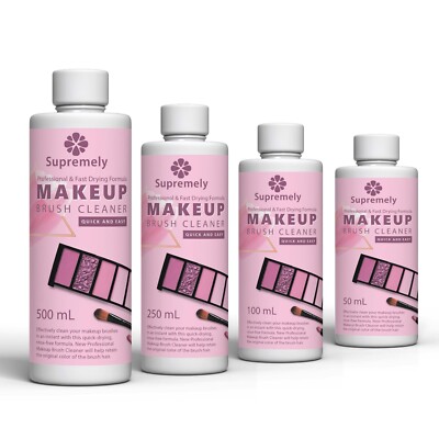 MAKE UP PINSELREINIGER | Reinigungslösung FLÜSSIG SCHNELLTROCKNEND STERILISIEREN UK SCHNELL