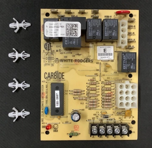 90-DAY WARRANTY 50A55-571 Furnace Control Circuit Board D341122P01