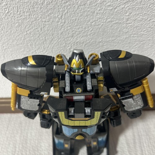 Power Rangers Lightspeed Rescue SMP Black Max Victory Robo Super Minipla Japan - Picture 4 of 9