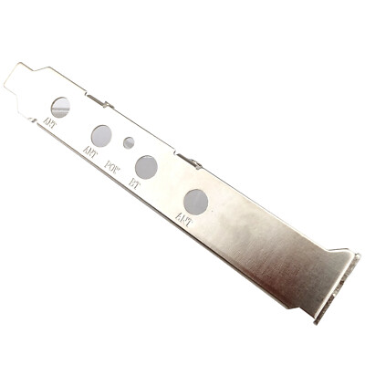 Full Height Bracket 4 Hole Desktop Case Rear Panel for External Wireless Antenna