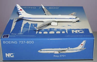 Ng Model 58065 Boeing 737 8ar Wl Taiwan Air Force 3701 In 1 400 Scale Ebay