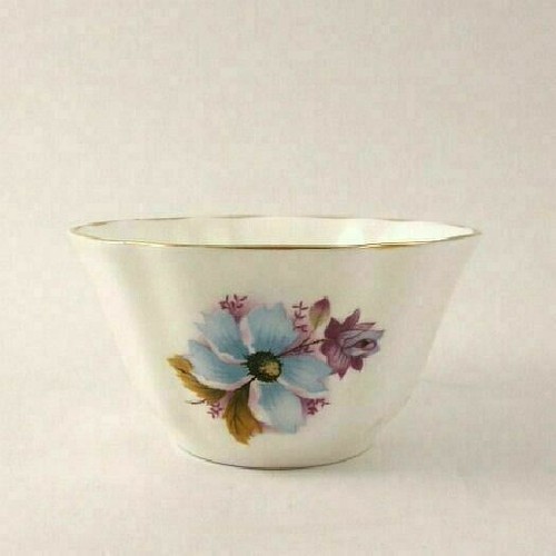 Royal Grafton Open Mini Sugar Bowl Blue Floral - 第 1/2 張圖片