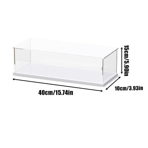 Clear Acrylic Display Case Dustproof Model Car Collectibles Storage Box Showcase - Picture 38 of 56