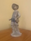 Fisher Boy Going Fishing Lladro Figurine #4809