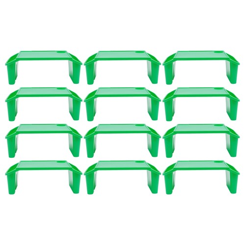 12Pcs Kids Lap Desk Tray Portable Activity Table With Storage Slot 1-9 Years Old - Picture 4 of 17