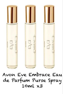 Avon Eve Embrace Eau de Parfum 10ml Purse Spray x3