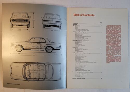 Folleto de guía introductoria de autos de pasajeros Mercedes-Benz 1978 raro - Imagen 2 de 3