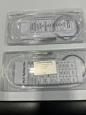 1x2 PLC Fiber Optic Splitter, 1.5 Meter, No Connectors, 10 Units Per Pack