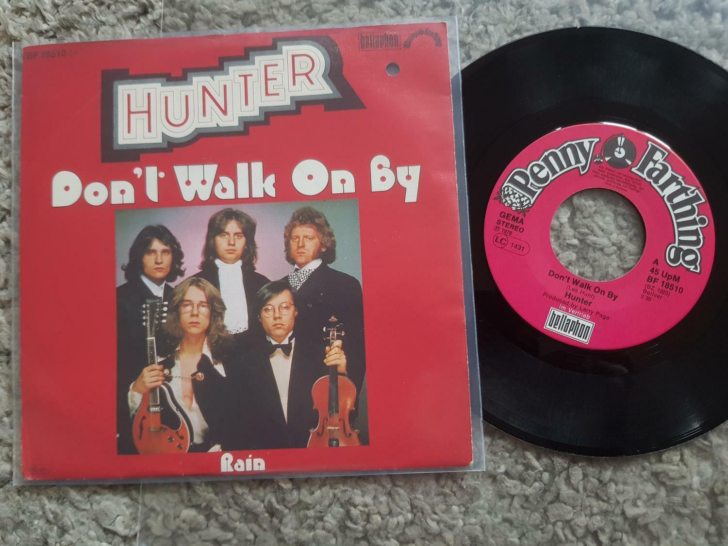 7"" Single Vinyl Hunter - Don't walk on by